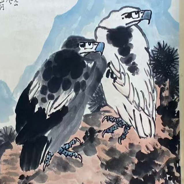 DY11226 花鸟 64*67 纸本