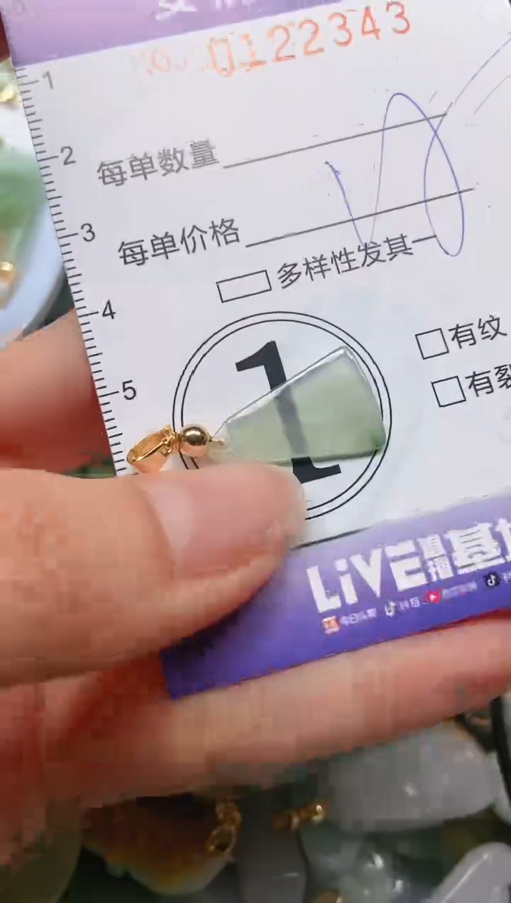 【闪购商品】翡翠颈饰未镶嵌闪购0122343