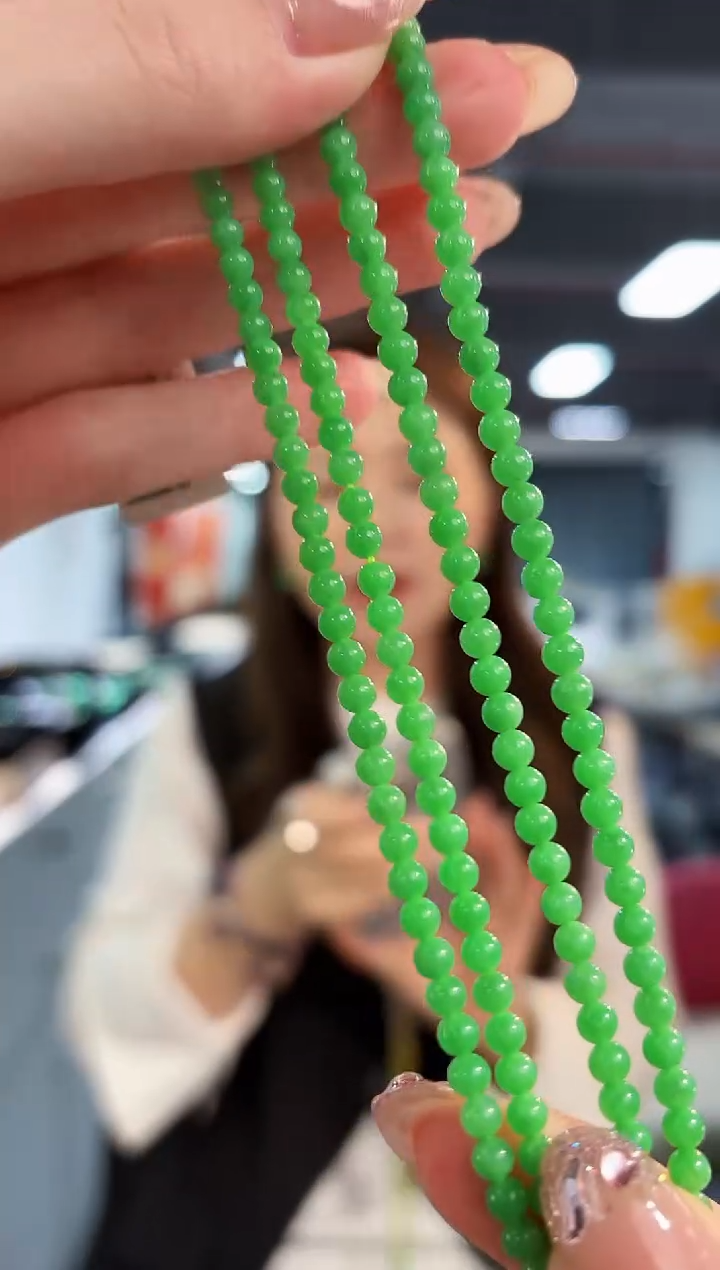 【闪购商品】翡翠颈饰未镶嵌缅料A货/支持复检/一件
