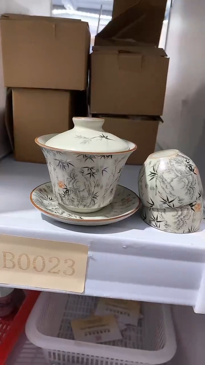 瓷片陶瓷茶器孤品1套