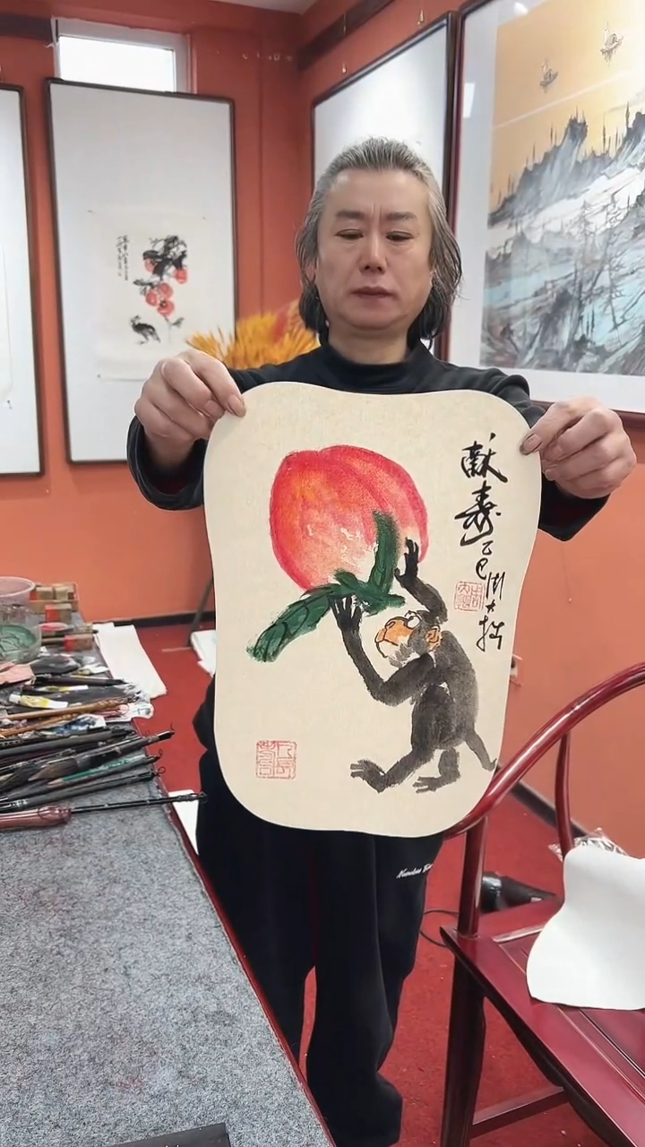 国画周大拙/国画/画心