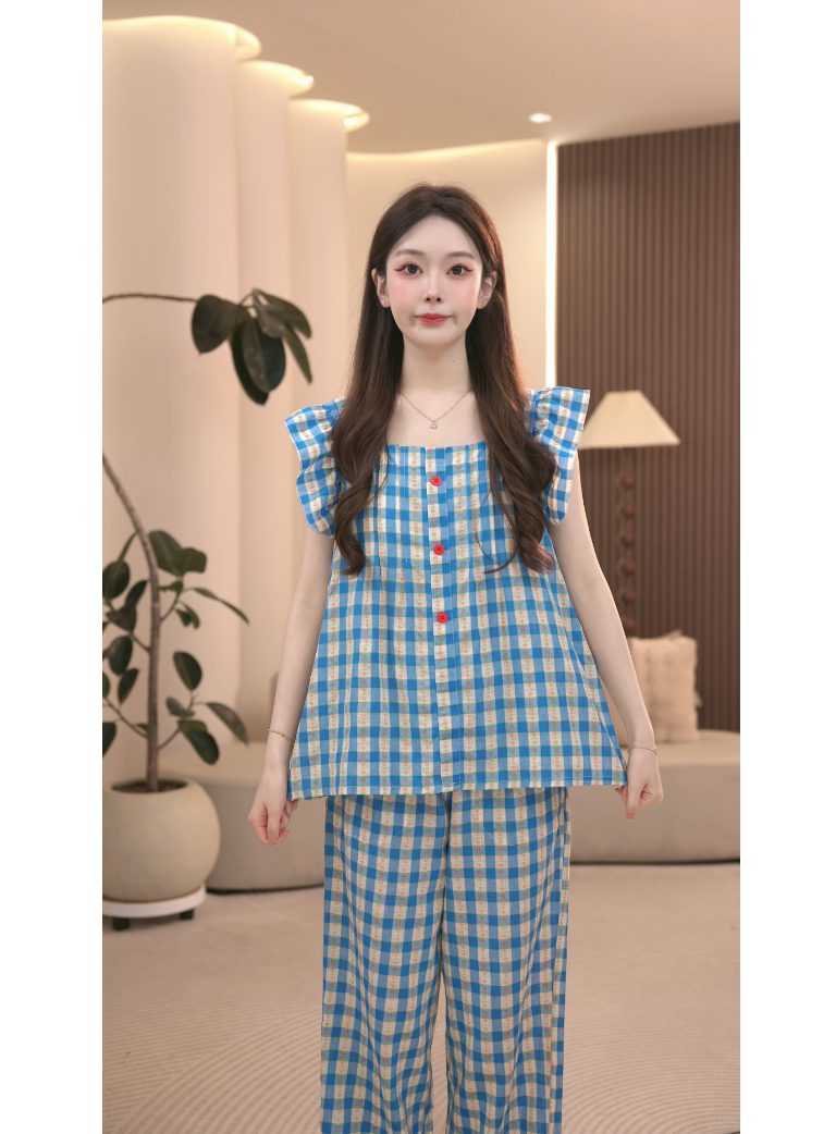  DM定制【百利甜】设计款夏季家居宽松服套装