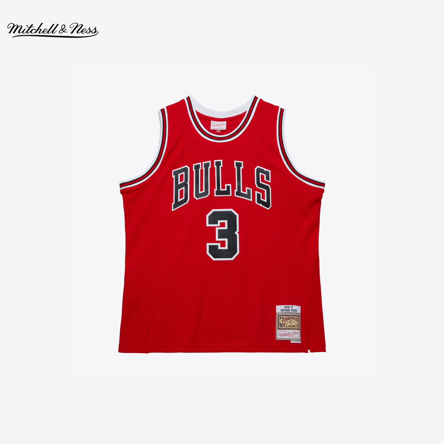 NBA官方Mitchell&Ness公牛韦德16-17赛季球迷版球衣篮球服