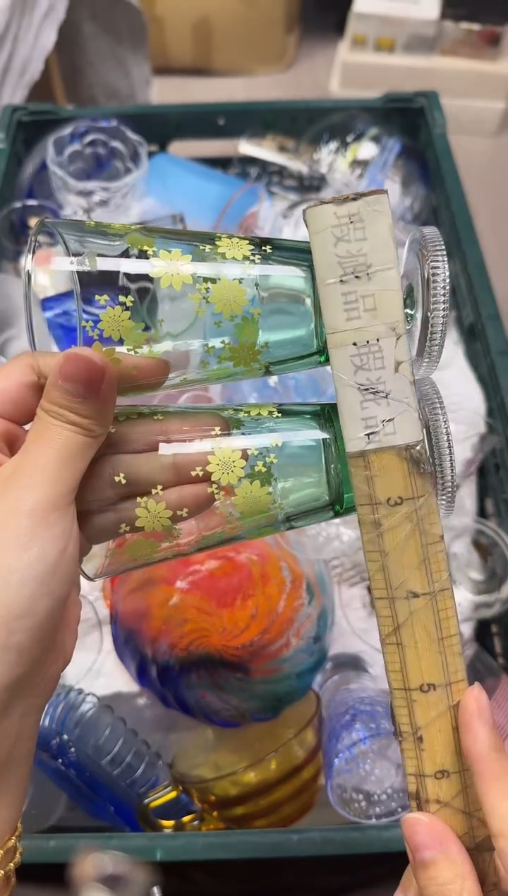手工艺品玻璃马***狗879瑕疵