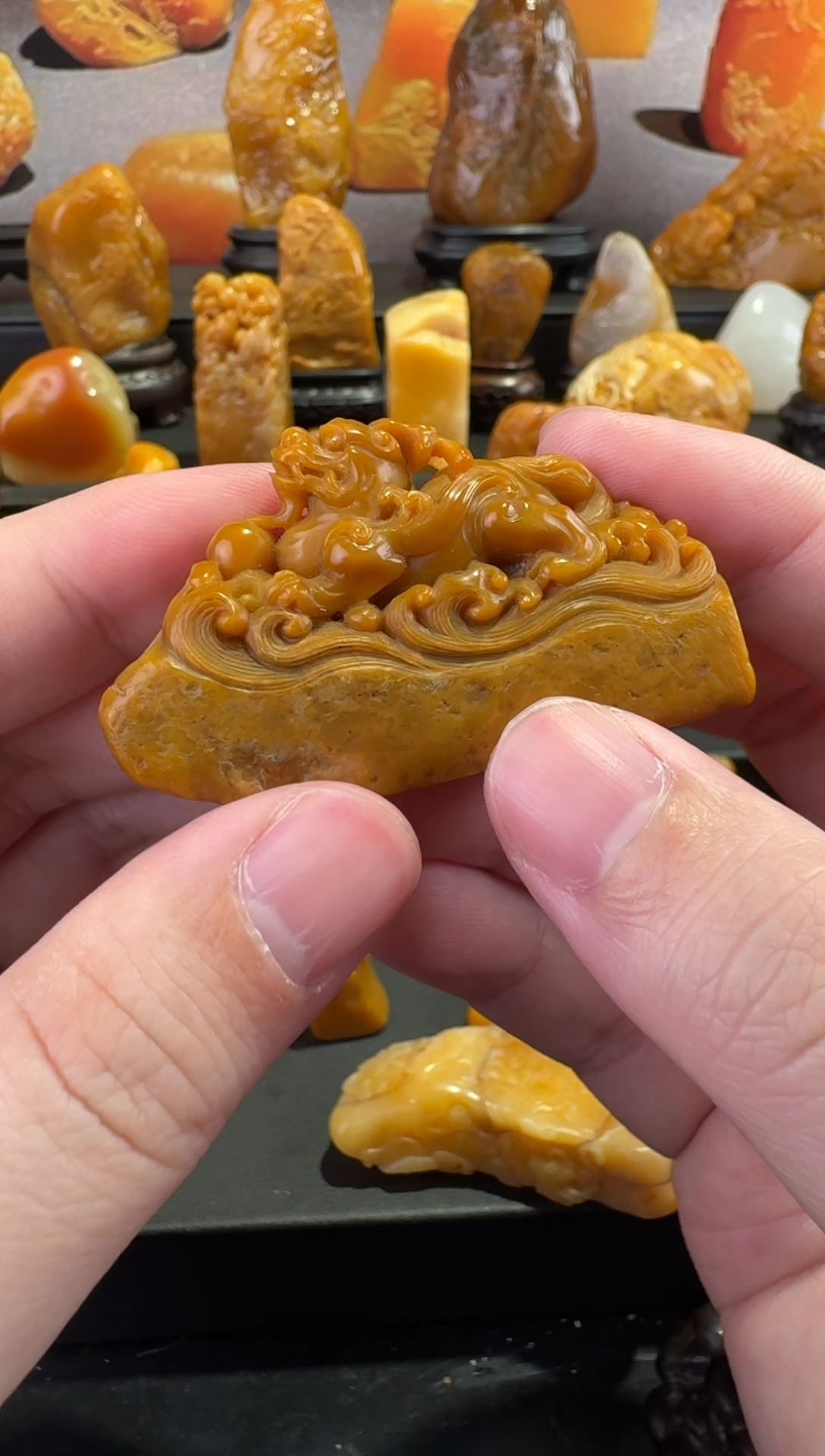 【闪购商品】田黄石半知田黄直播间