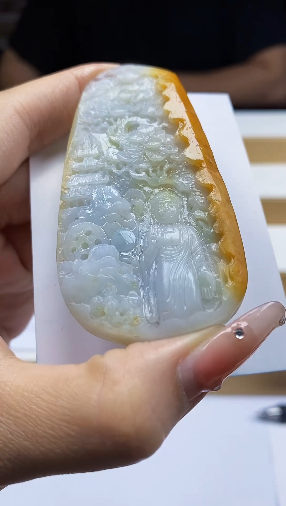 翡翠未镶嵌颈饰翡翠A货