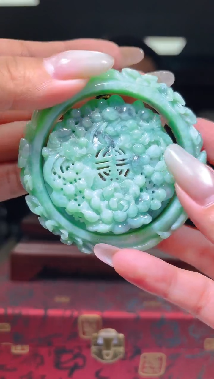 未镶嵌定制翡翠12/0101/L/多样性发其一件/手镯