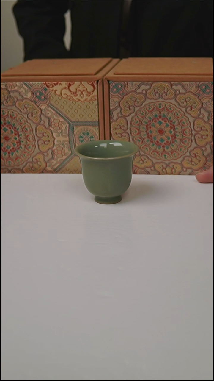 杯子瓷富山瓷严选汝，铃铛杯