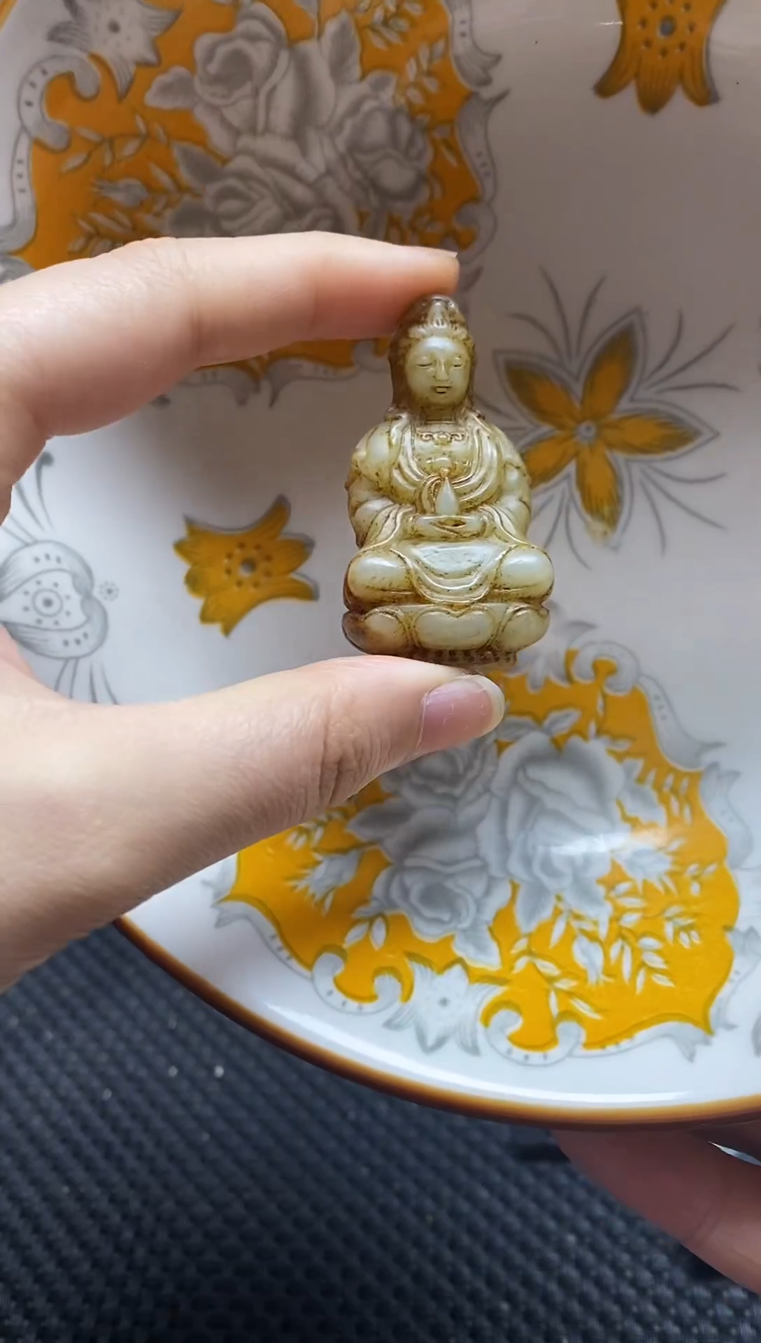 瓷片瓷片 瓷器 摆件 1个
