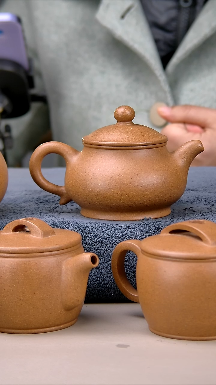 【闪购商品】紫砂茶壶中潘梨皮黄段