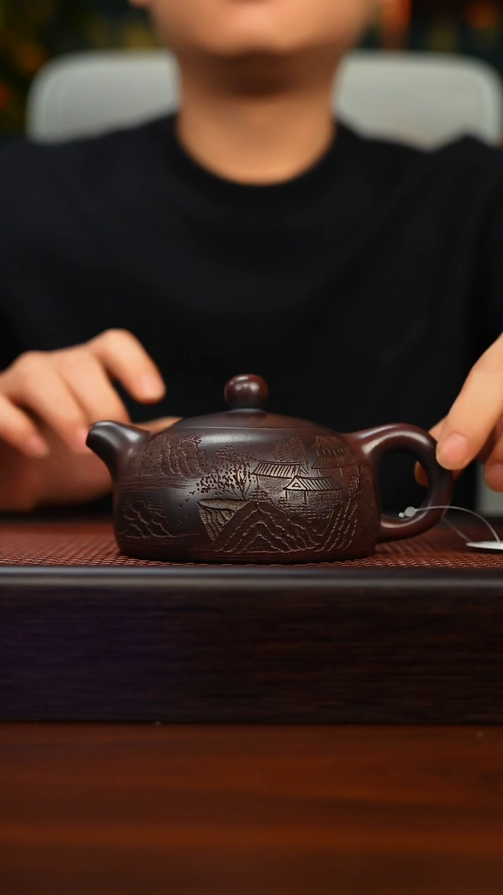 茶壶紫砂原矿紫砂手工茶壶