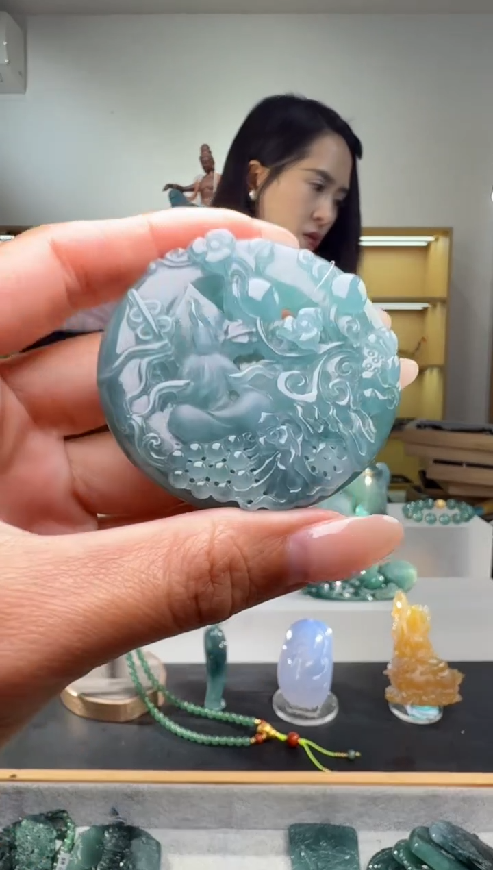 吊坠(赠链)未镶嵌翡翠悟道