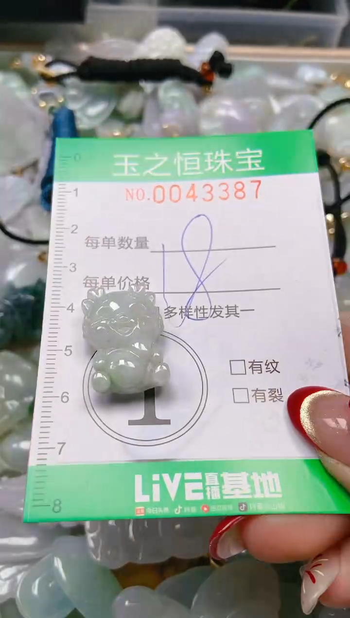 【闪购商品】翡翠颈饰未镶嵌闪购0043387
