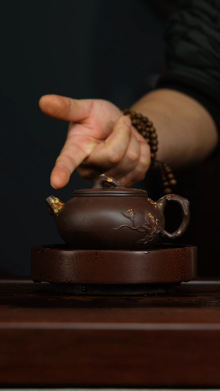 【闪购商品】紫砂茶壶g60花器*朱学勤