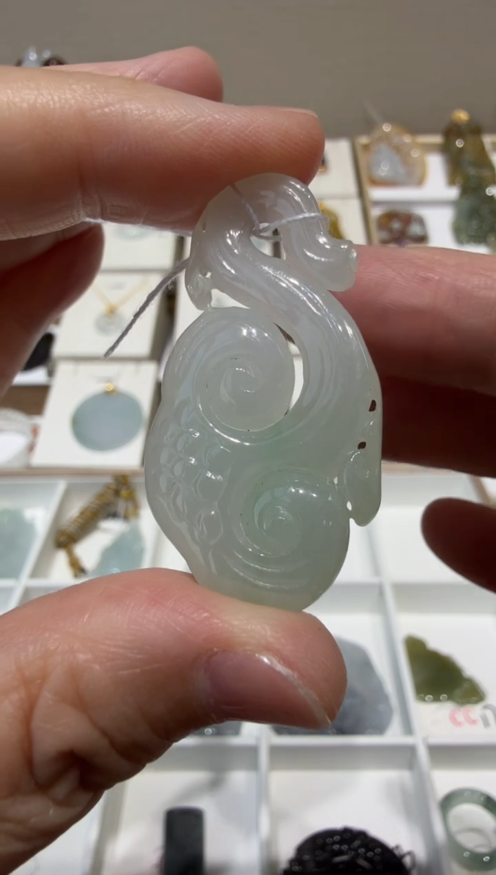 未镶嵌挂件翡翠A货翡翠多样性孤品