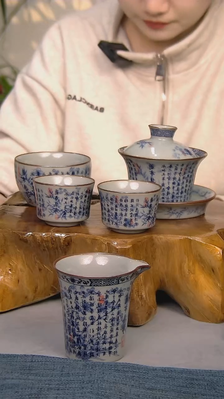 【闪购商品】简装家用款5件套 陶瓷家用茶具系列