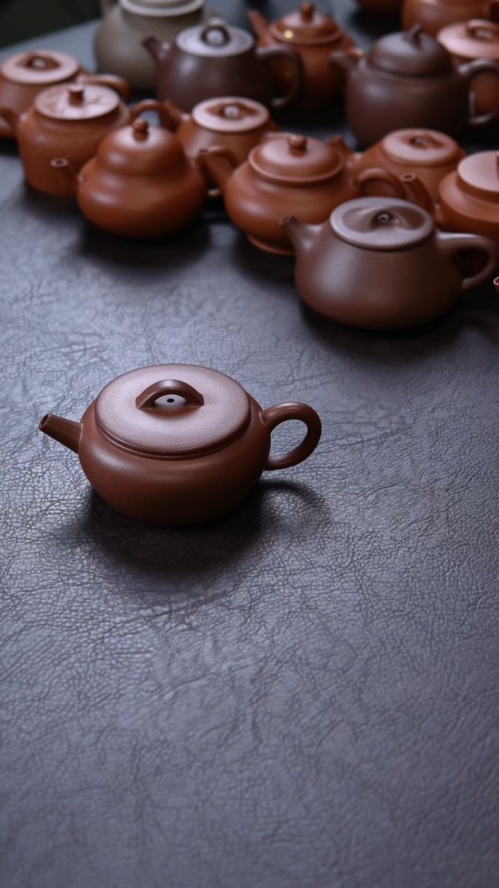 【闪购商品】紫砂茶壶 福利款 羊角山紫泥 大彬诗意