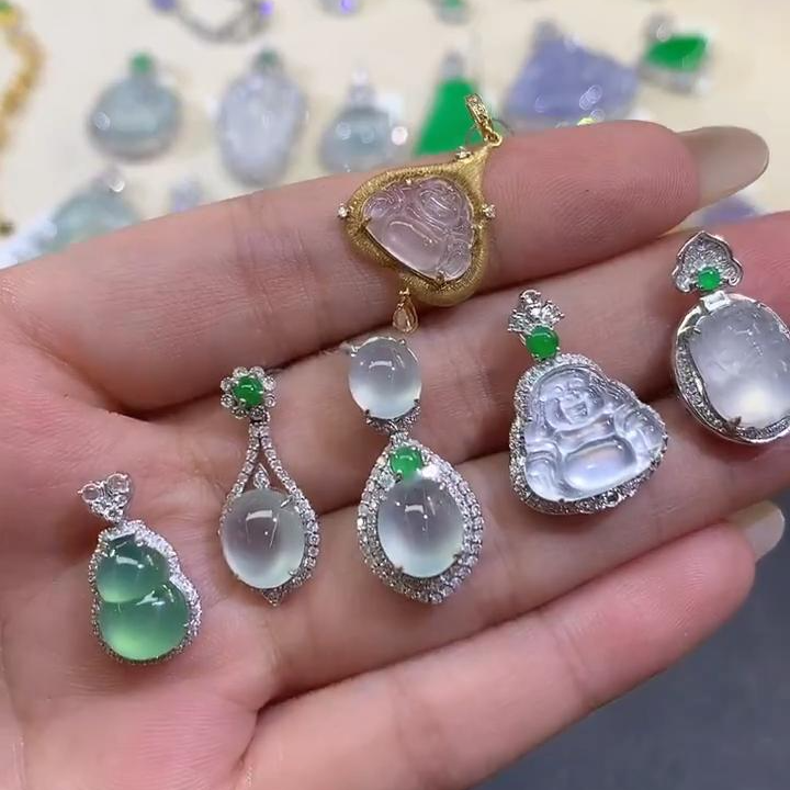 【琪琪臻选】翡翠吊坠-多样性发货一件-JZ16-CXQ21