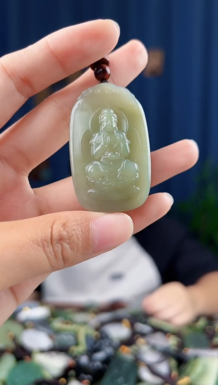 未镶嵌和田玉挂件拍一发一，