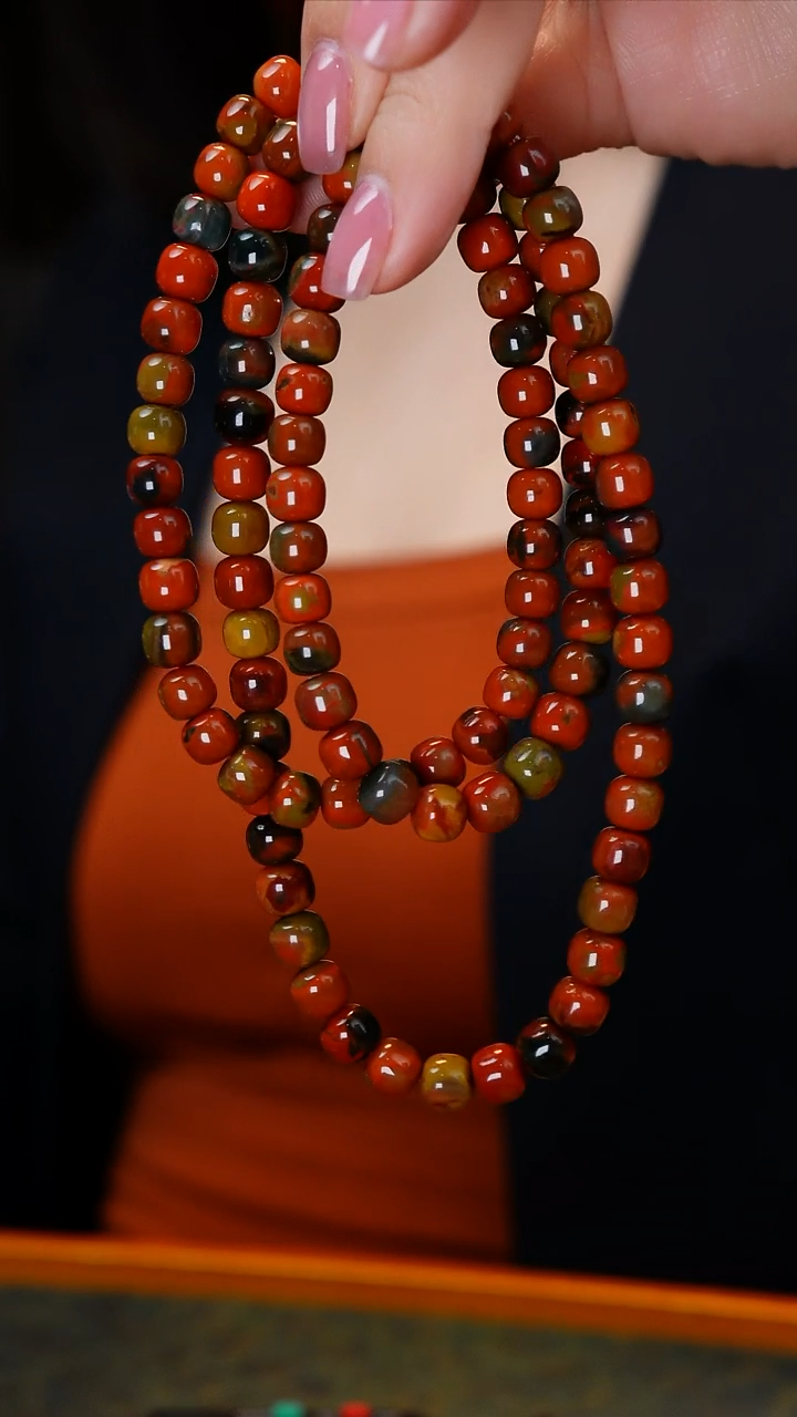 未镶嵌手链南红玛瑙包浆料多圈