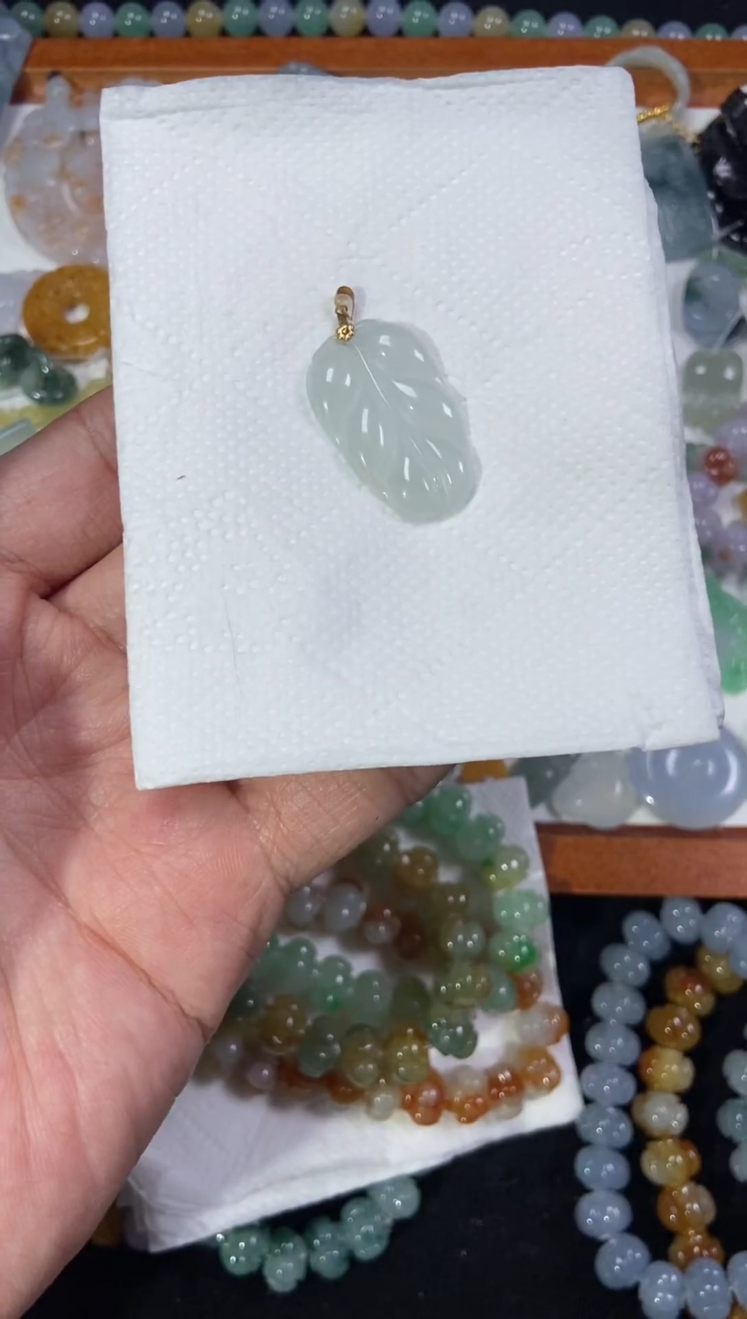 【闪购商品】翡翠颈饰未镶嵌【闪购商品】 天然翡翠