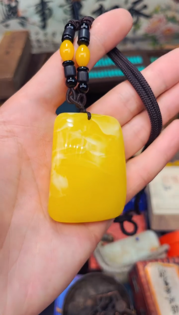 未镶嵌蜜蜡裸石A瑞哥专属高端精品24