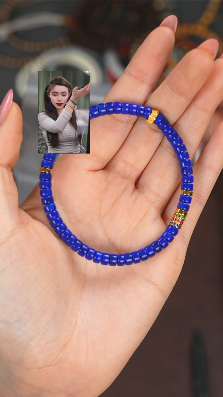 【闪购商品】青金石手串未镶嵌111111111