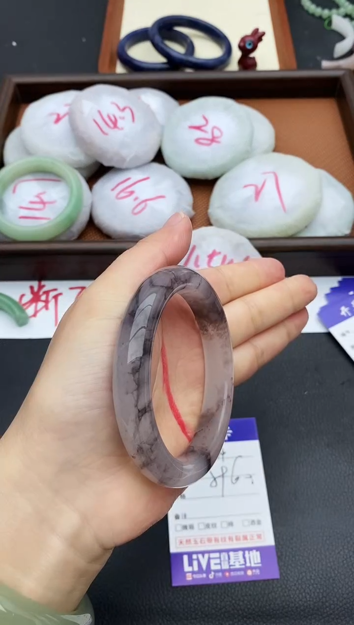 未镶嵌手镯石英质玉104+59/60