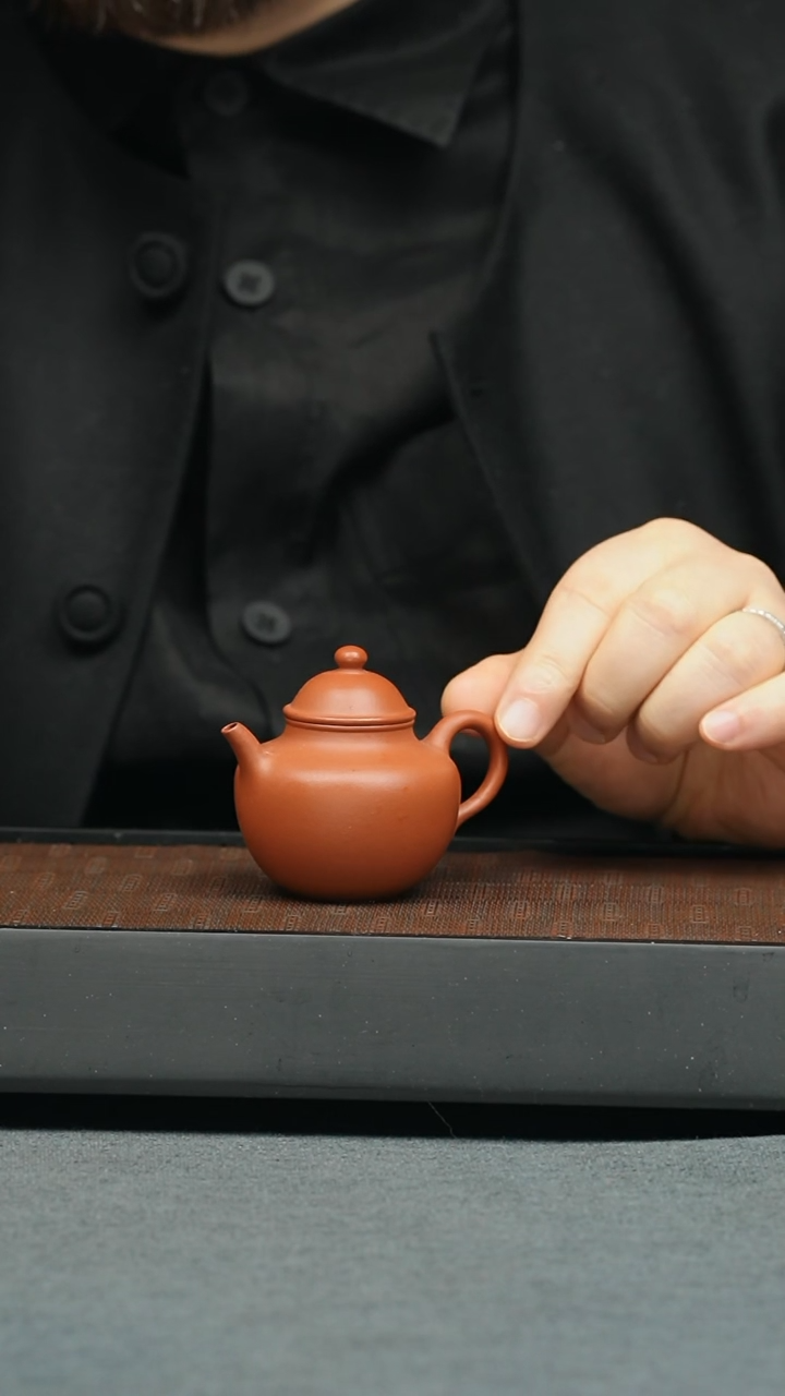 【闪购商品】紫砂茶壶五堂 秋水-朱泥
