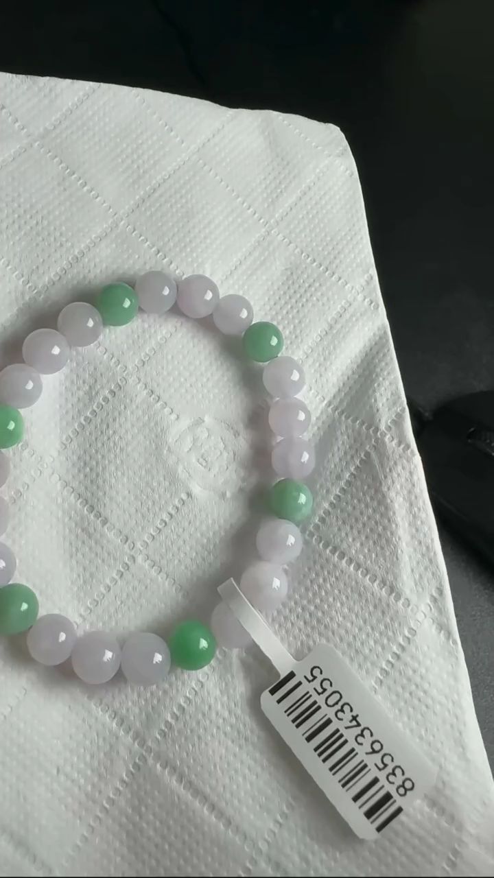 【闪购商品】翡翠手串未镶嵌WY0221036多样性发一