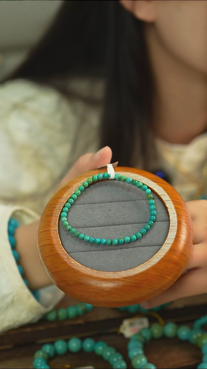 未镶嵌绿松石手串多样性发一