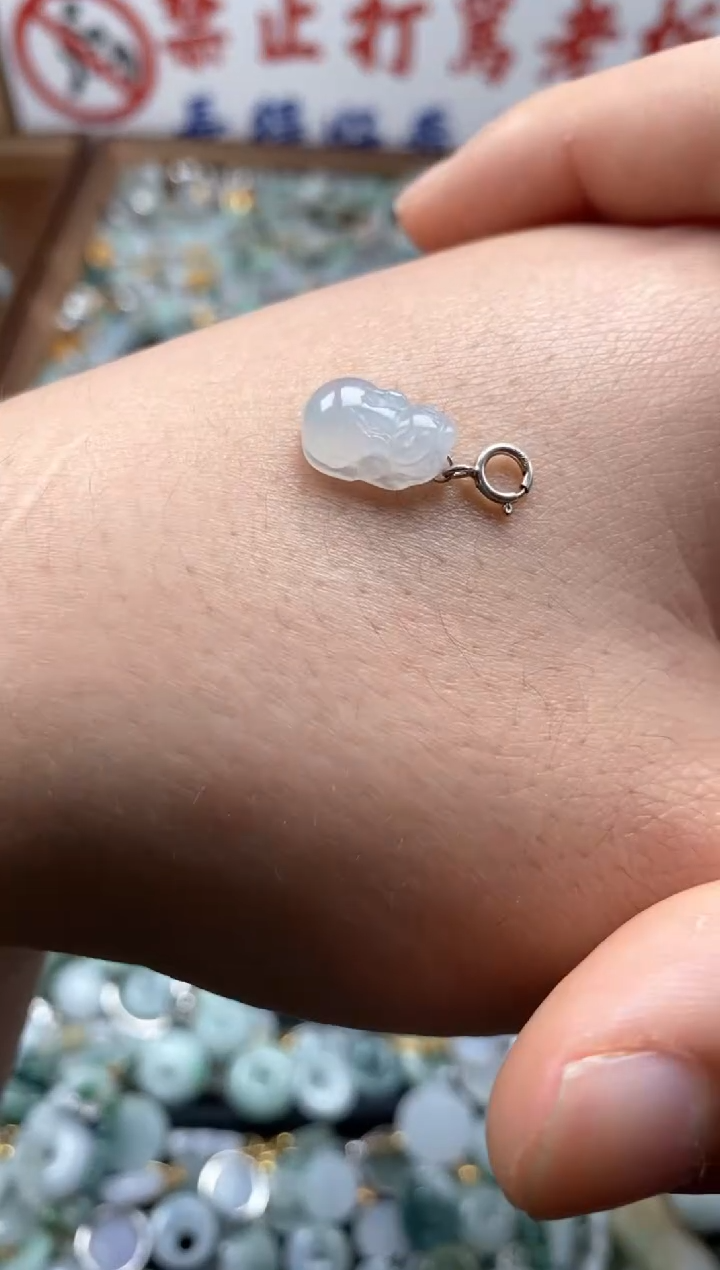 【闪购商品】翡翠颈饰未镶嵌哥哥