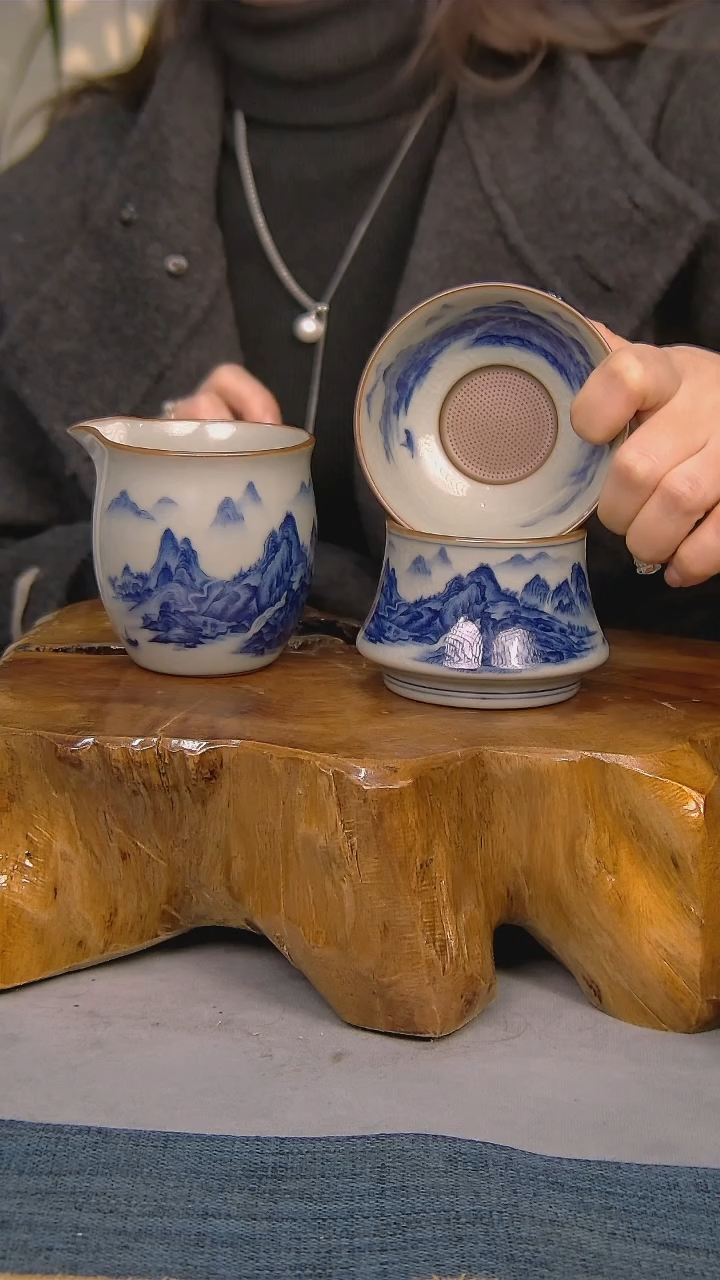 【闪购商品】简装家用款2件套 陶瓷家用茶具系列