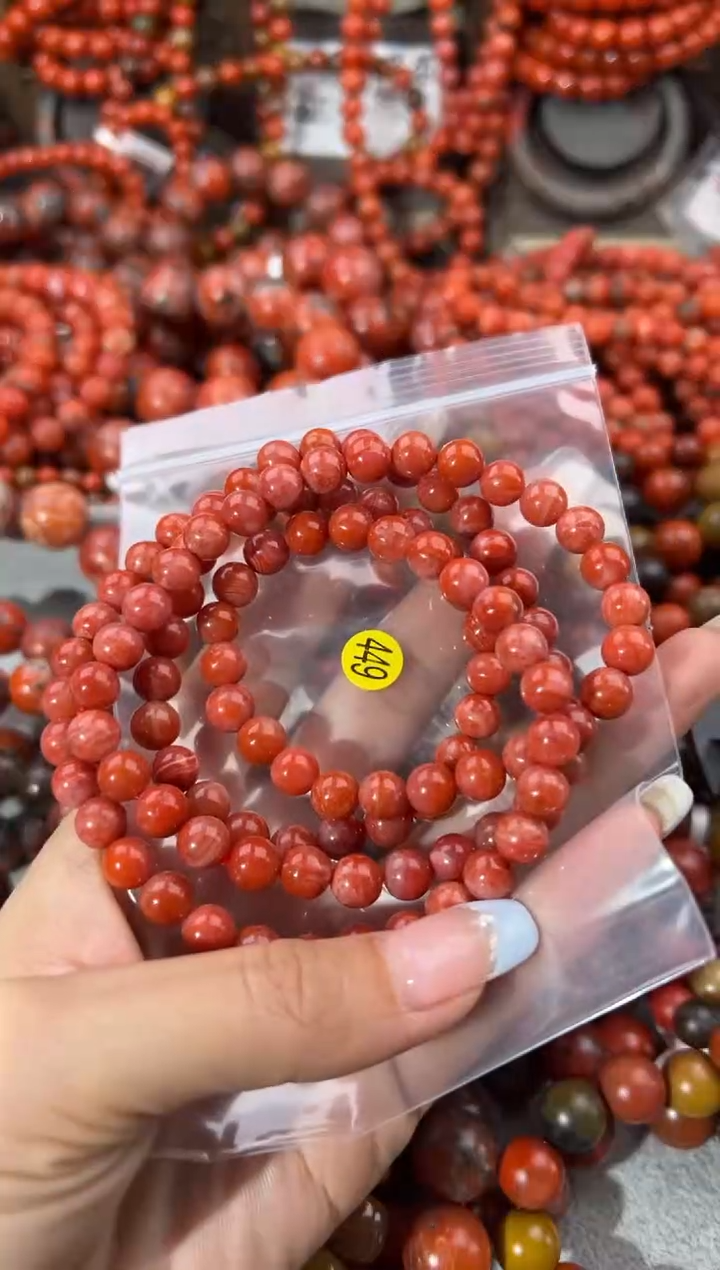 未镶嵌手串南红玛瑙7+