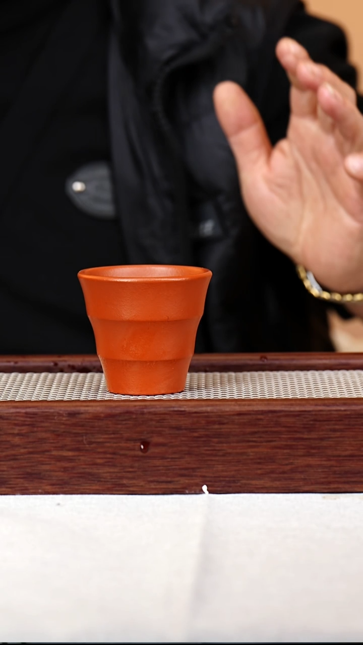 茶杯紫砂宜兴紫砂杯130CC  043