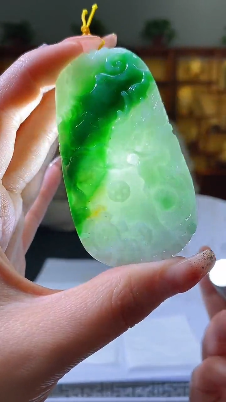 【闪购商品】定制翡翠未镶嵌15/0207/W/花