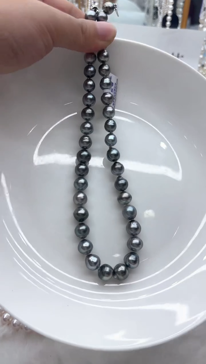 【闪购商品】海水珍珠颈饰银S925镶嵌清货