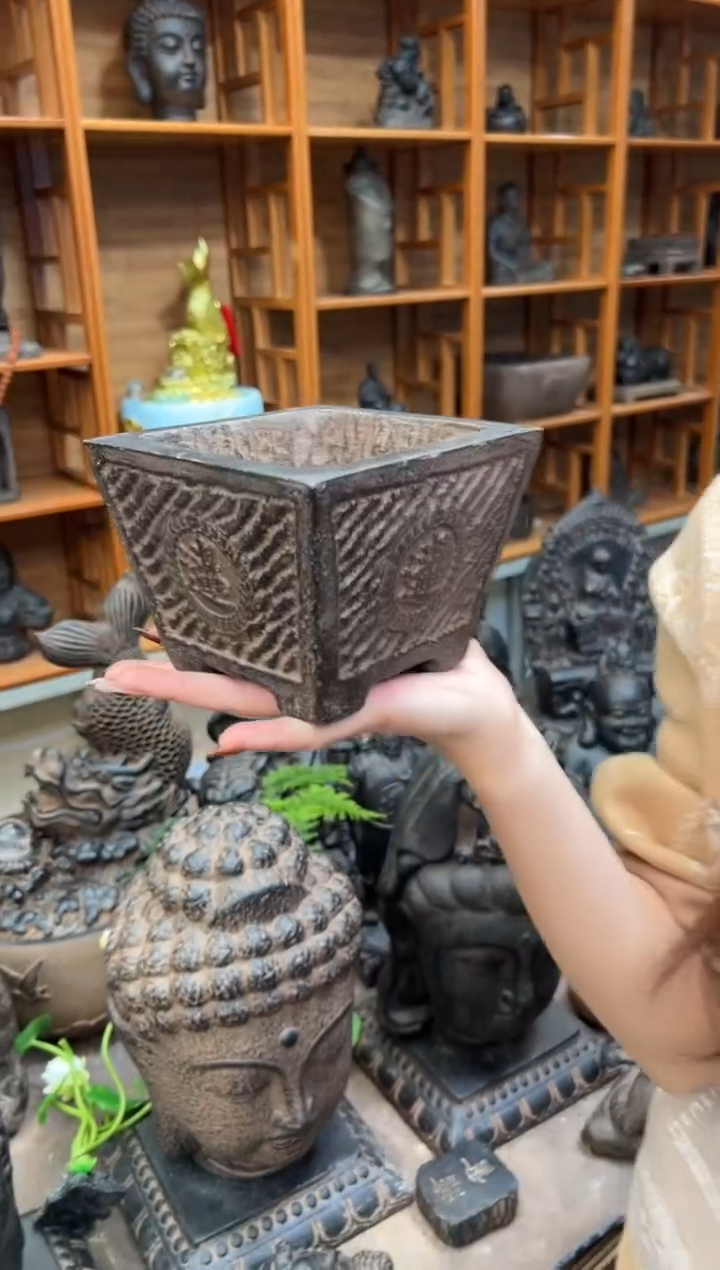 陶土【火山泥】日进斗金盆