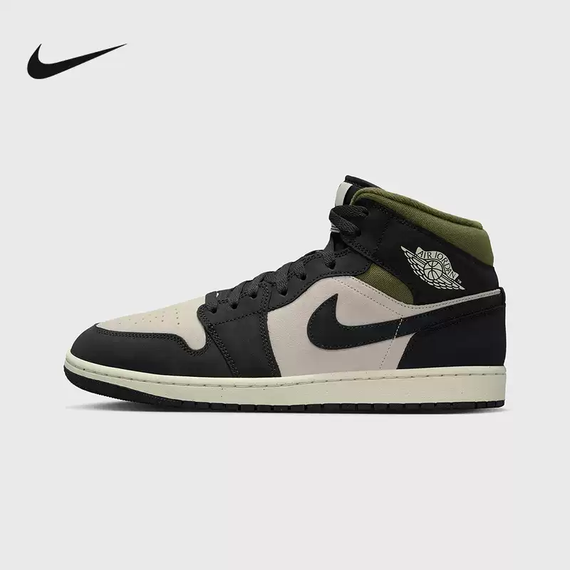 NIKE/耐克男鞋AJ1中帮板鞋运动休闲鞋复古百搭篮球鞋HV4091102