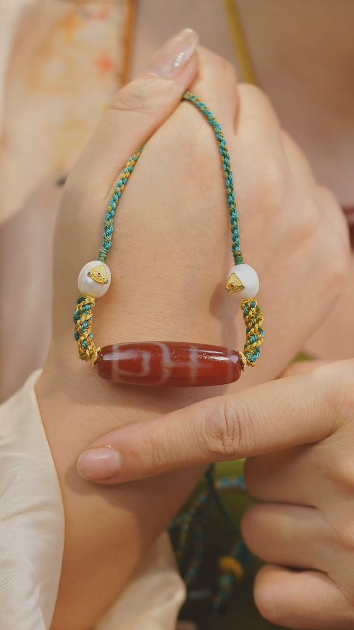 【闪购商品】玛瑙/玉髓项链银S925镶嵌多样性发其一