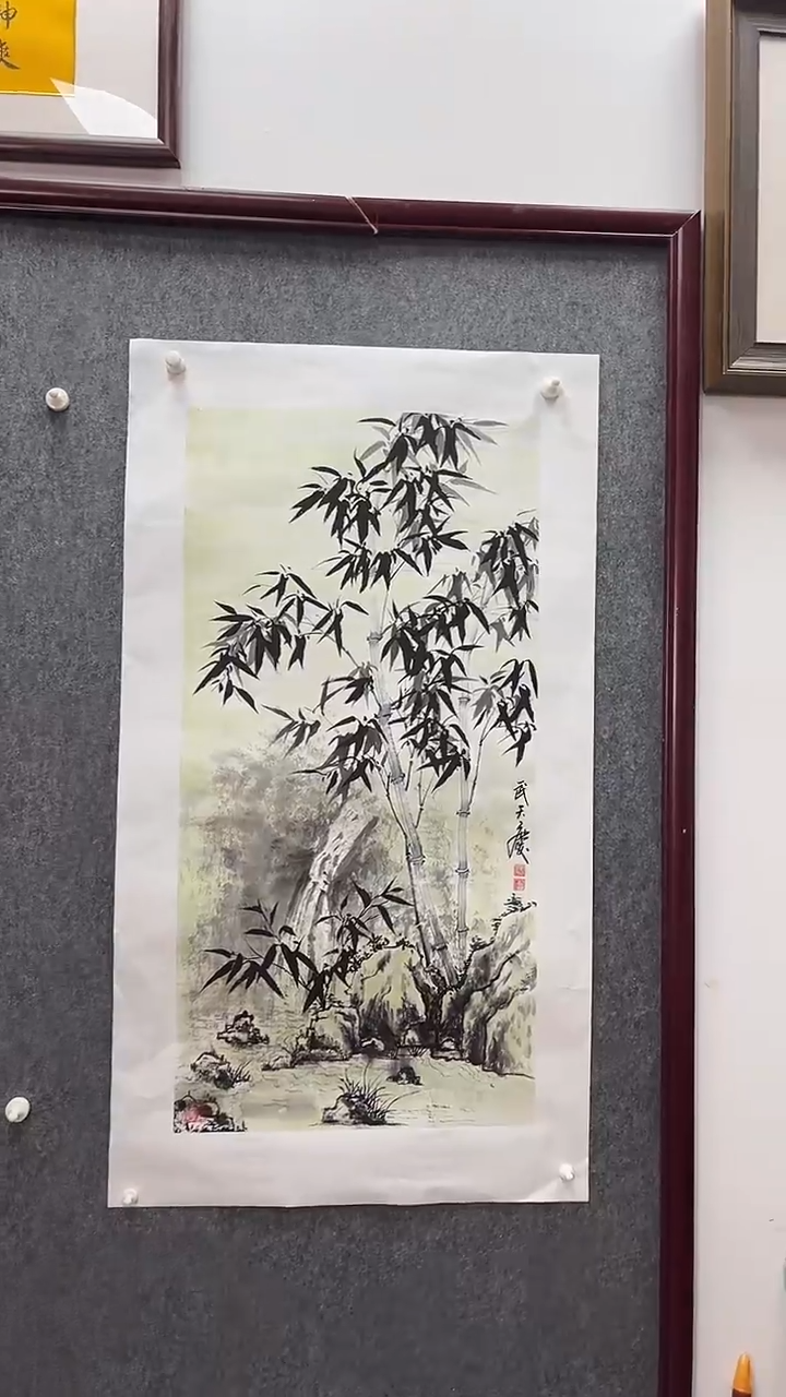 【闪购商品】国画武天庆老师墨竹