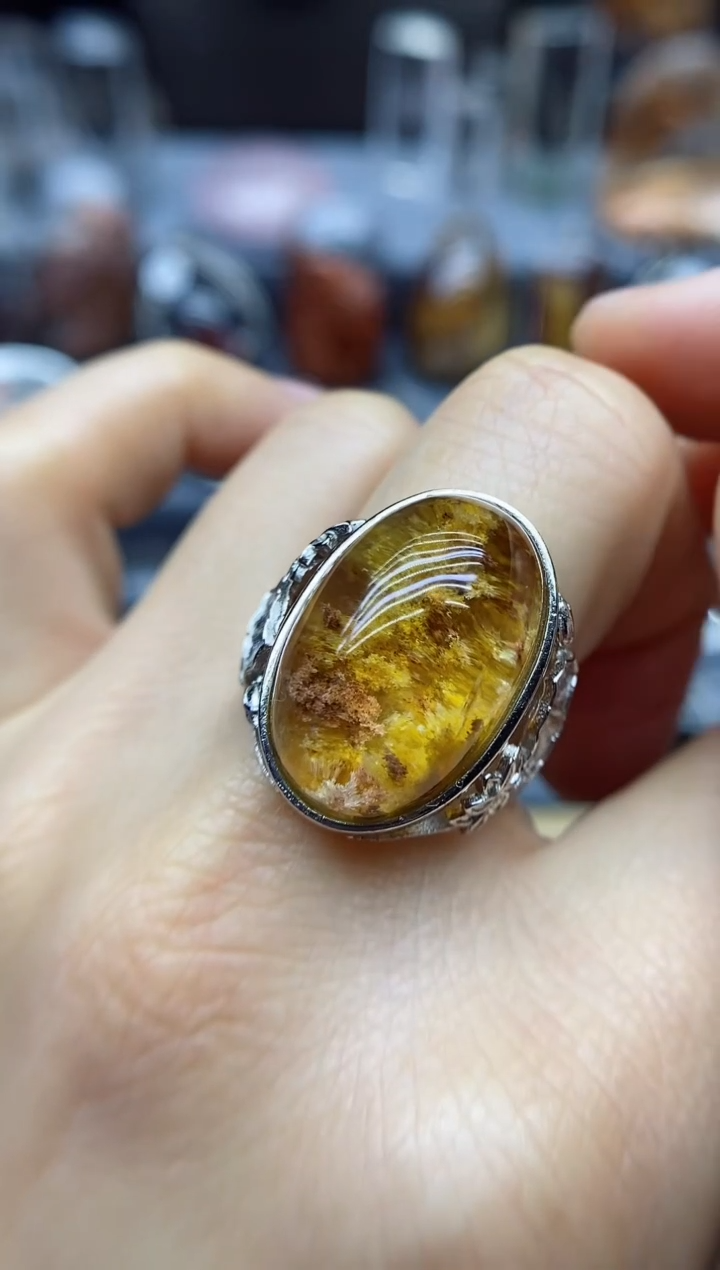 【闪购商品】水晶戒指银S925镶嵌水晶水晶