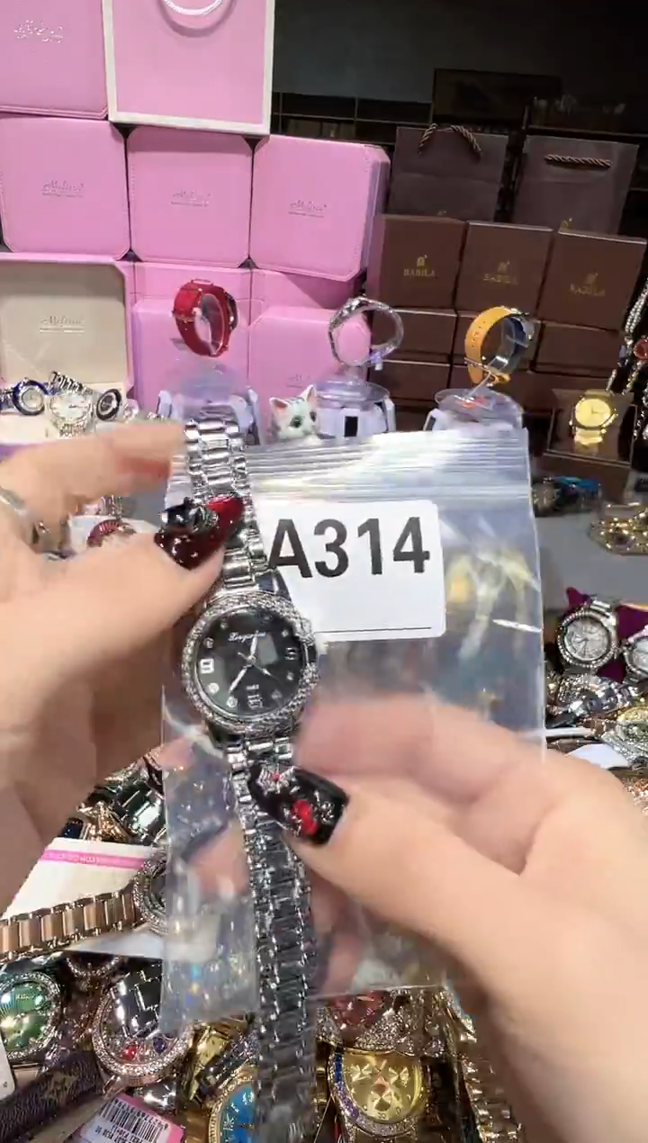 石英机芯不锈钢不锈钢直播定闪专用