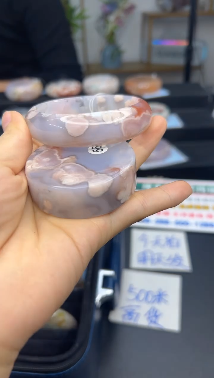 【闪购商品】石英质玉手镯未镶嵌A846(56圈赠送镯心)