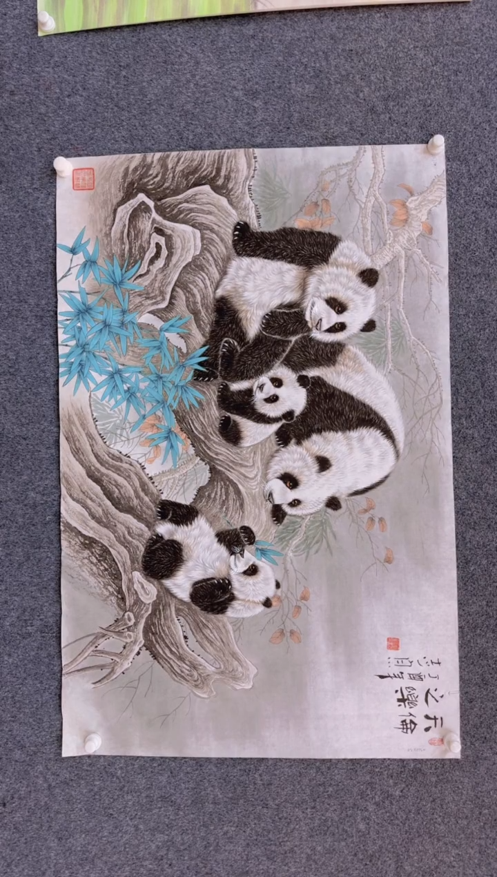 【闪购商品】国画3.3-郑志宗-大六尺动物-20