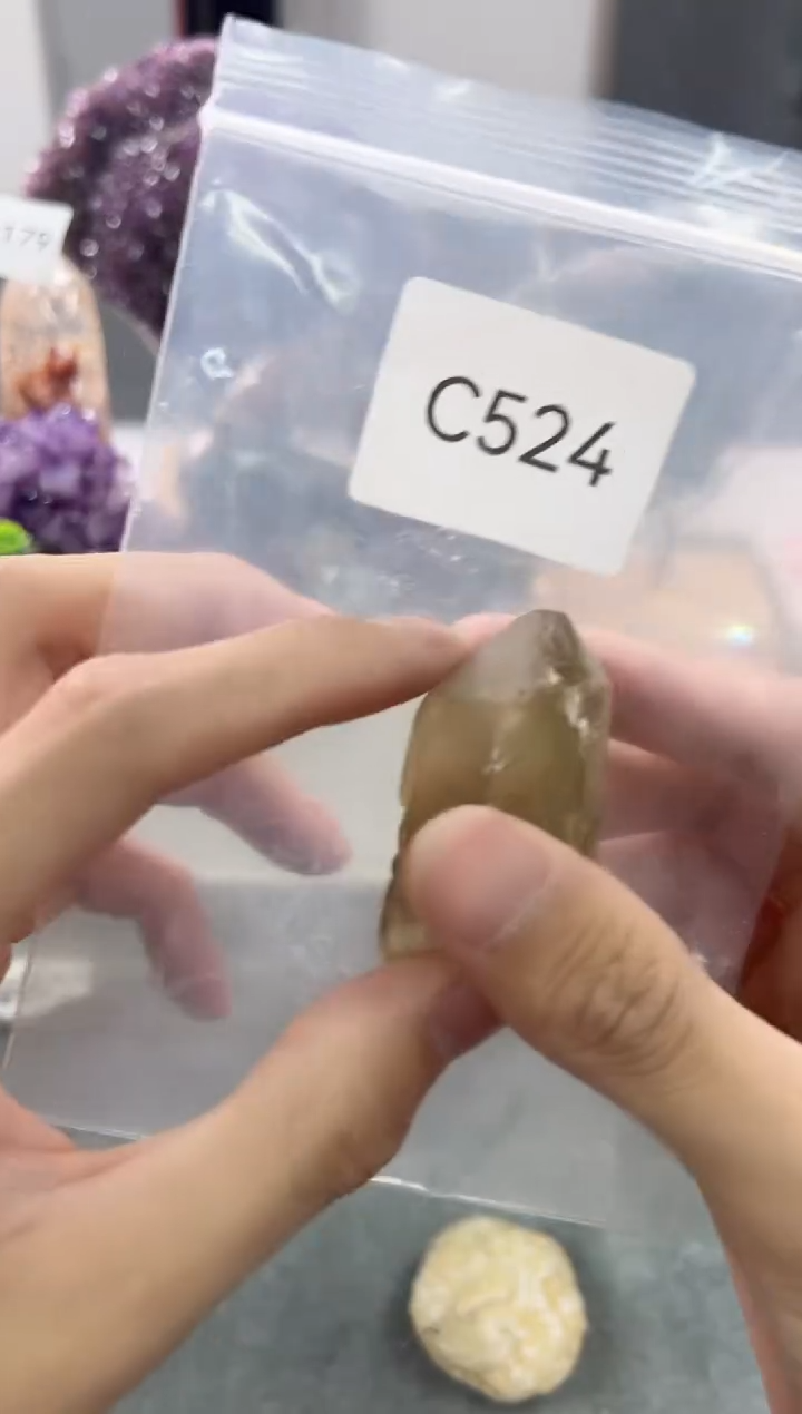 未镶嵌珠宝半成品水晶C524