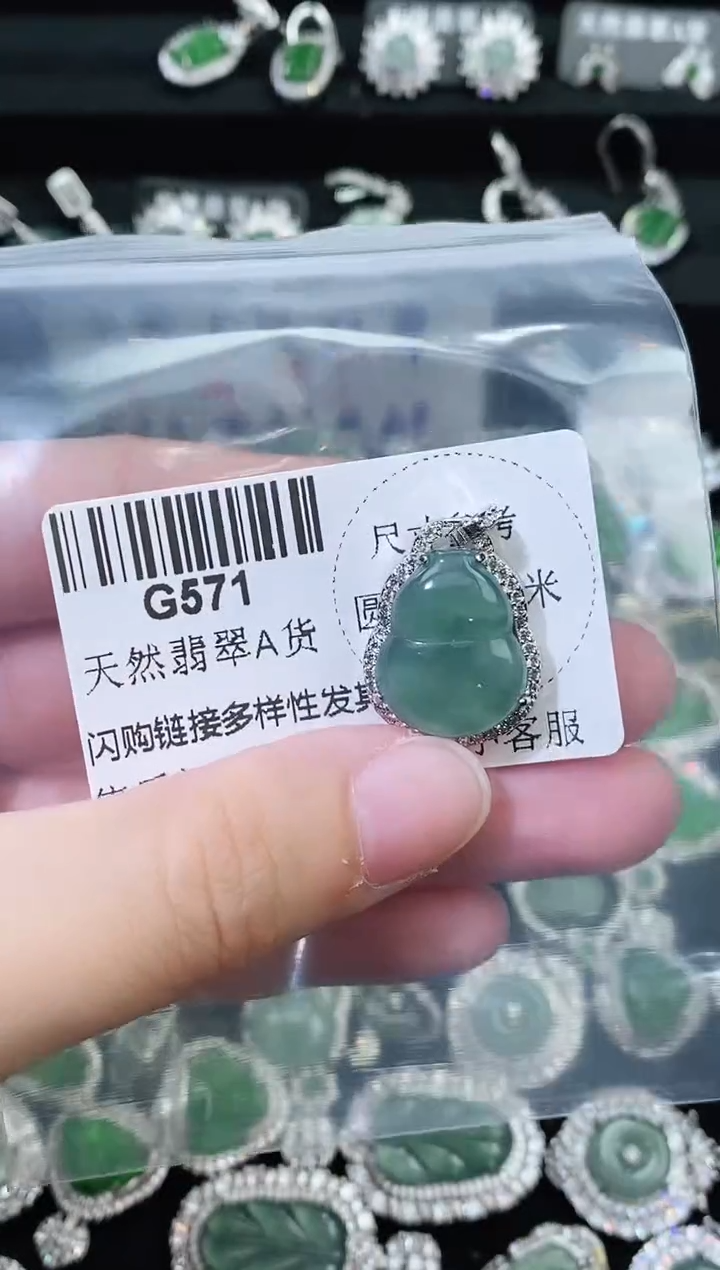 翡翠未镶嵌颈饰精美翡翠-多样性只发一件G571