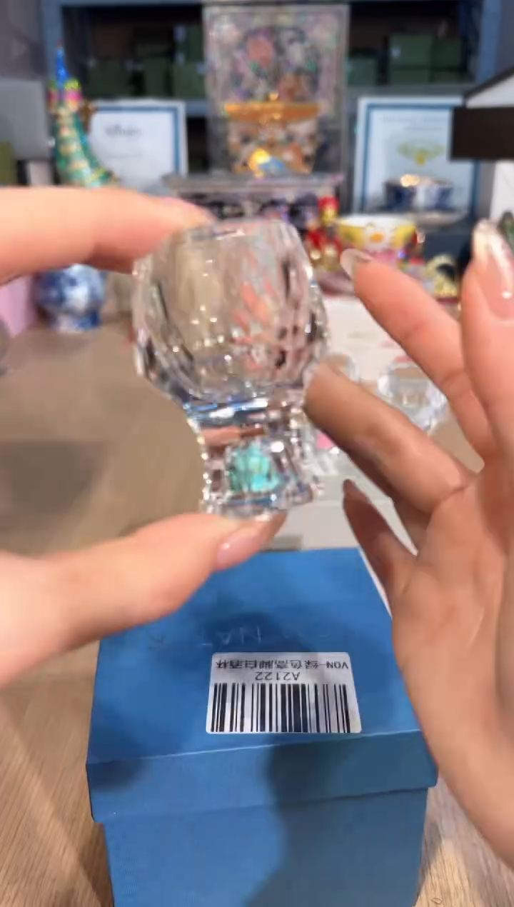 【闪购商品】杯43von高脚白酒杯-绿松石