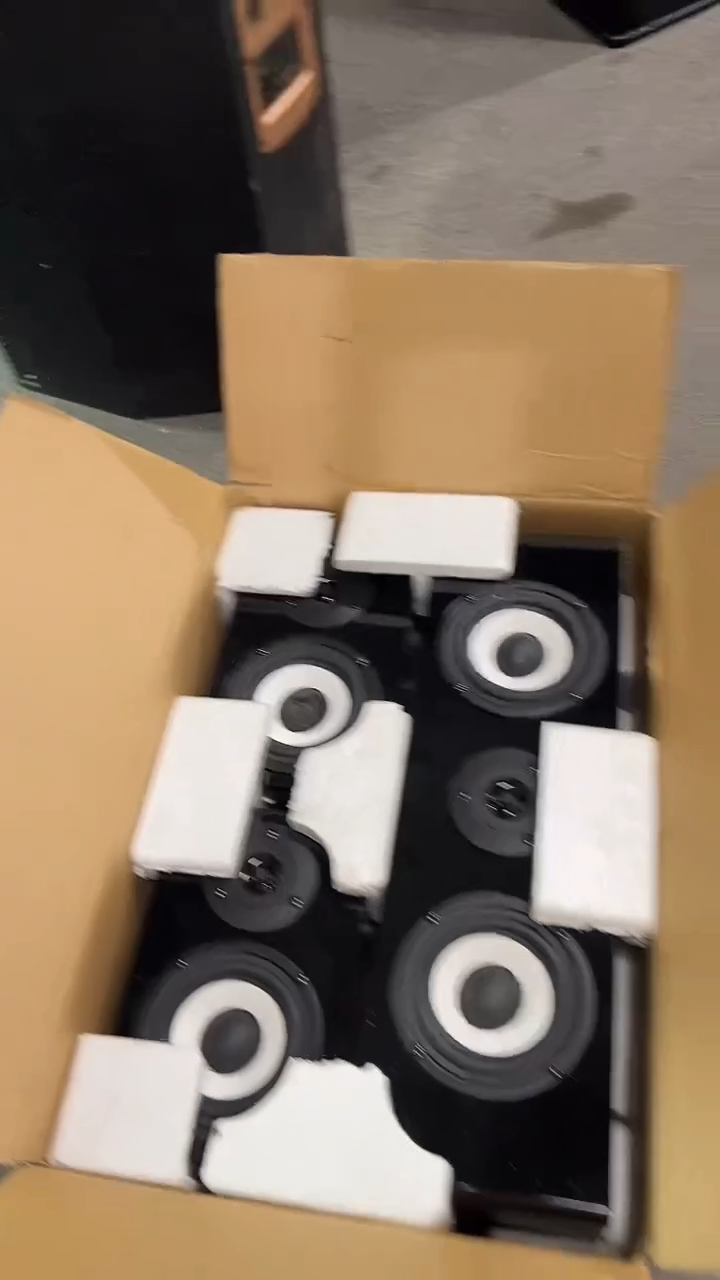 8新不包邮 中置+环绕 音响配件处理   运费到付