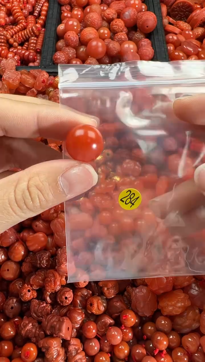 【闪购商品】南红玛瑙颈饰未镶嵌11